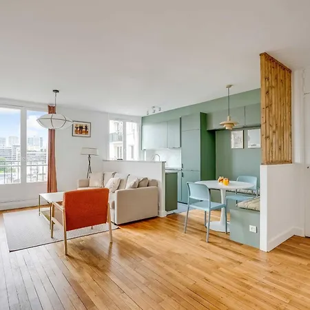 Design 1br 2p - Beaugrenelle * Parijs